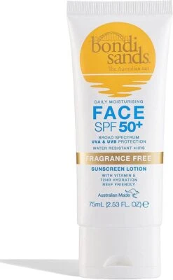 Bondi Sands Face Parfumvrij SPF50 75 Ml -Winkel Voor Persoonlijke Verzorging 741x1200