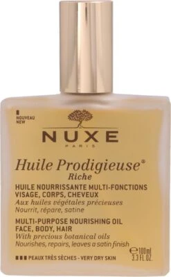 Nuxe Huile Prodigieuse Riche Dry Oil Droogolie - 100 Ml -Winkel Voor Persoonlijke Verzorging 743x1200 1