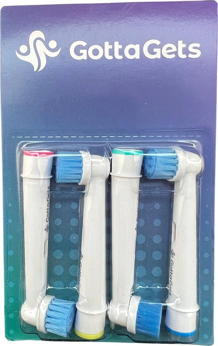 Zachte Opzetborstels - 4 Stuks - Geschikt Voor Oral-B 4 Zachte Opzetborstels - 4 Stuks - Geschikt Voor Oral-B - Afbeelding 2