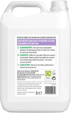 Ecover Handzeep - Lavendel & Aloë Vera - 5L 12 Ecover Handzeep - Lavendel & Aloë Vera - 5L -Winkel Voor Persoonlijke Verzorging 760x1200 3