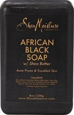 Shea Moisture African Black Soap - Soap Bar - 230 Gr 11 Shea Moisture African Black Soap - Soap Bar - 230 Gr -Winkel Voor Persoonlijke Verzorging 771x1200 3