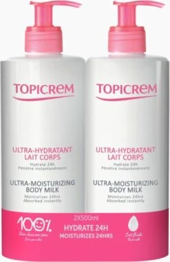 Topicrem Ultra-Moisturizing Body Milk 2x500ml -Winkel Voor Persoonlijke Verzorging 777x1200 3