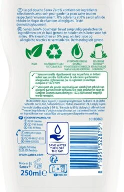 Sanex Zero% Normale Huid Douchegel - 6 X 250ml - Douchegel Voordeelverpakking -Winkel Voor Persoonlijke Verzorging 777x1200 7