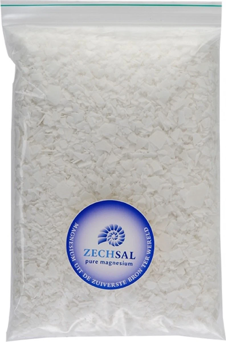 Zechsal Magnesium - Badmiddel - Navulzak - 2 KG - Pure Magnesium Badkristallen (47% Concentratie) - Optimale Magnesium Opname - Effectief Bij Huidproblemen Als Psoriasis En Eczeem 3 Zechsal Magnesium - Badmiddel - Navulzak - 2 KG - Pure Magnesium Badkristallen (47% Concentratie) - Optimale Magnesium Opname - Effectief Bij Huidproblemen Als Psoriasis En Eczeem