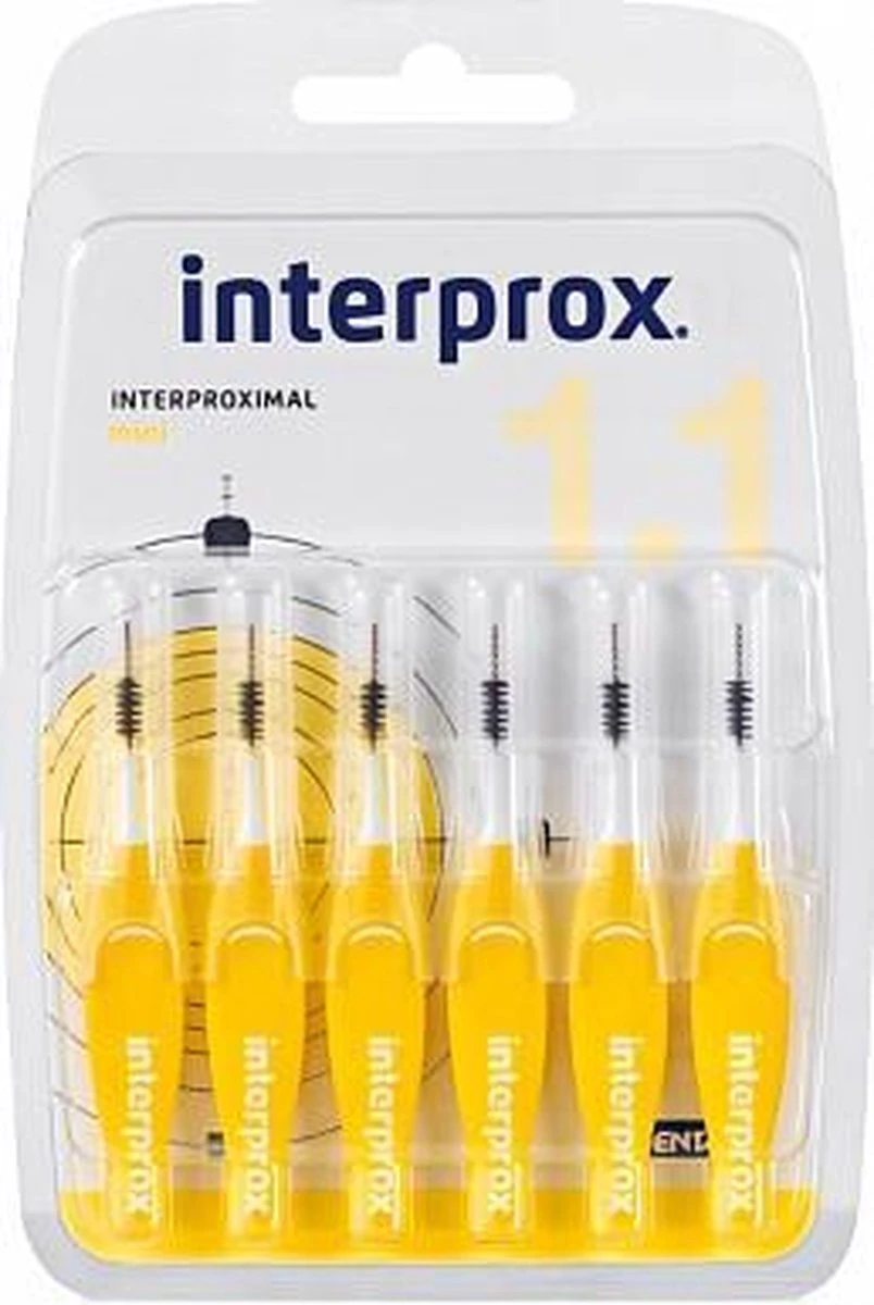 Interprox Interdentaal Mini 3 Mm - Ragers - 3 X 6 Stuks - Voordeelverpakking 4 Interprox Interdentaal Mini 3 Mm - Ragers - 3 X 6 Stuks - Voordeelverpakking - Afbeelding 2