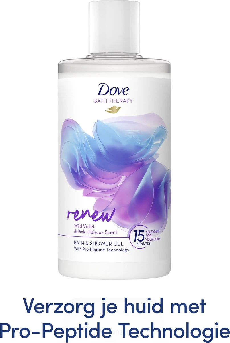 Dove Bath Therapy Renew - Badschuim & Douchegel - 400 Ml 6 Dove Bath Therapy Renew - Badschuim & Douchegel - 400 Ml - Afbeelding 4