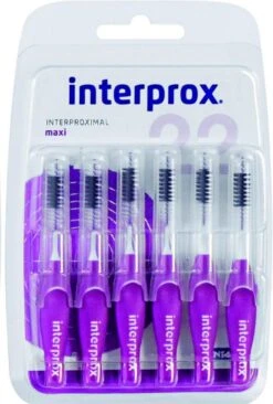 Interprox Premium Maxi 6mm Paars - 6 Stuks 20 Interprox Premium Maxi 6mm Paars - 6 Stuks -Winkel Voor Persoonlijke Verzorging 810x1200
