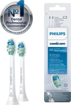 Philips Sonicare C2 Optimal Plaque Defence HX9022/10 - Opzetborstels - 2 Stuks -Winkel Voor Persoonlijke Verzorging 817x1200 1