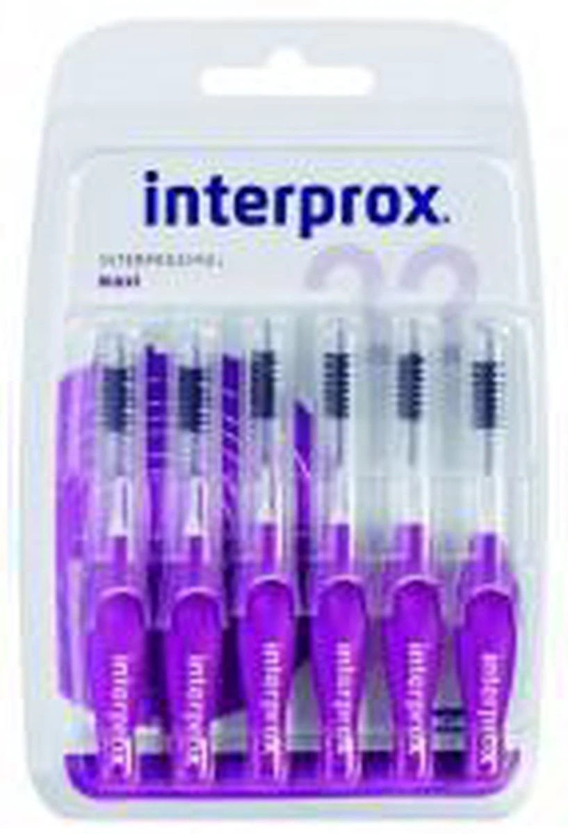 Interprox Premium Maxi 6mm Paars - 6 Stuks 14 Interprox Premium Maxi 6mm Paars - 6 Stuks - Afbeelding 12