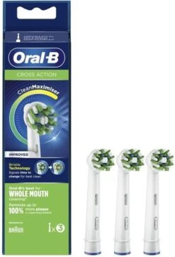 Oral B Oral-B CrossAction - Met CleanMaximiser-technologie - Opzetborstels - 3 Stuks 19 Oral B Oral-B CrossAction - Met CleanMaximiser-technologie - Opzetborstels - 3 Stuks -Winkel Voor Persoonlijke Verzorging 821x1200