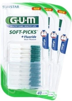 GUM® Gum Soft-Picks Large - 3 Stuks - Voordeelverpakking