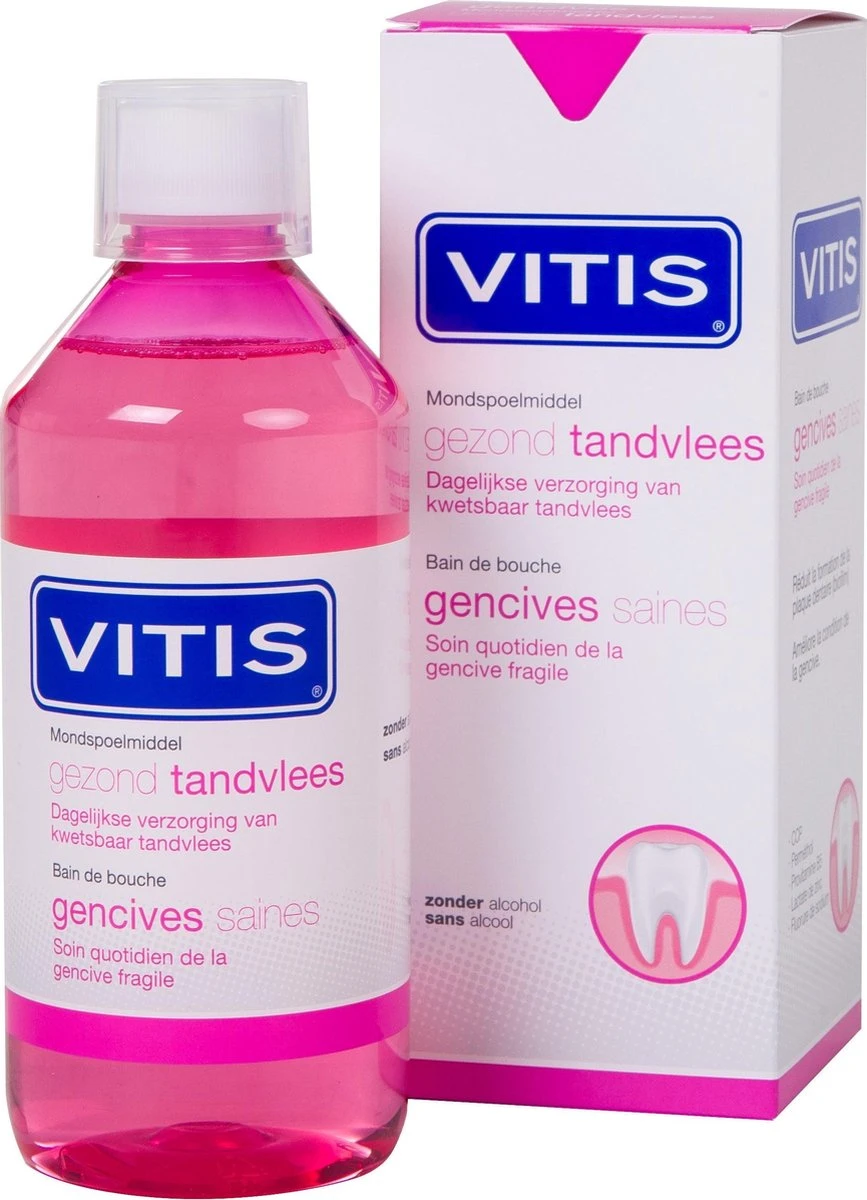 Vitis Mondwater - 500 Ml 6 Vitis Mondwater - 500 Ml - Afbeelding 4