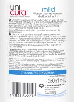 Unicura Mild Antibacteriële Vloeibare Handzeep - 6 X 250 Ml - Voordeelverpakking -Winkel Voor Persoonlijke Verzorging 876x1200 4