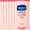 Vaseline® Vaseline Healthy Hands & Stronger Nails - 6 X 200 Ml - Handcrème - Voordeelverpakking 2 Vaseline® Vaseline Healthy Hands & Stronger Nails - 6 X 200 Ml - Handcrème - Voordeelverpakking -Winkel Voor Persoonlijke Verzorging 879x1200 1