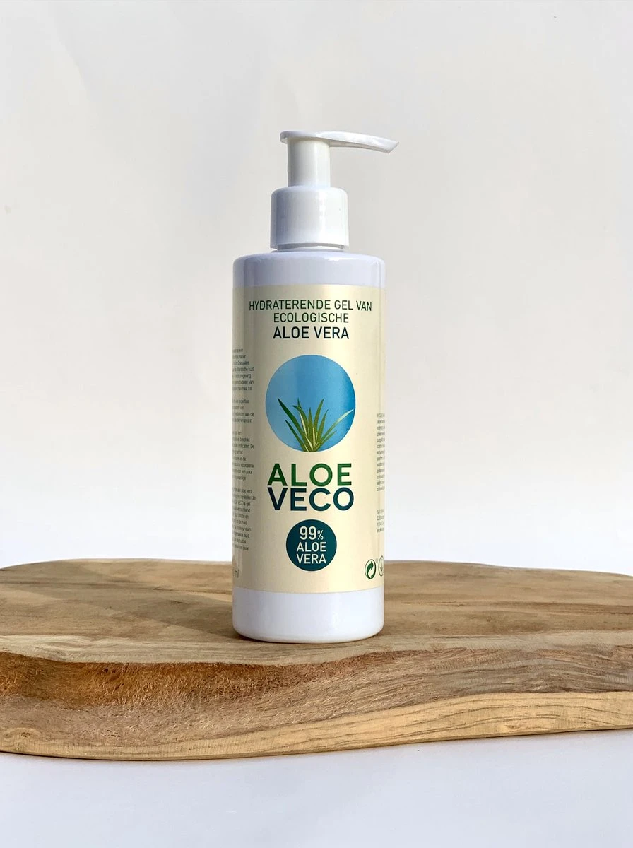 Aloeveco - Hydraterende Gel Van Aloe Vera - Genezende Huidverzorging - 99% Puur - Organic - 250 Ml 3 Aloeveco - Hydraterende Gel Van Aloe Vera - Genezende Huidverzorging - 99% Puur - Organic - 250 Ml