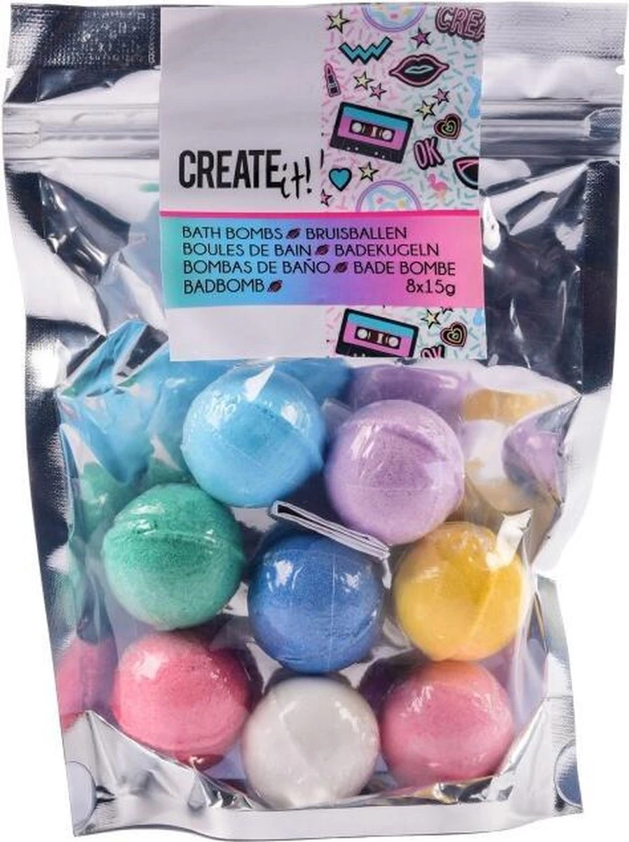 Create It Bruisballen - 8 Stuks 5 Create It Bruisballen - 8 Stuks - Afbeelding 3