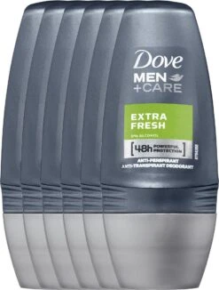 Dove Men+Care Extra Fresh Anti-Transpirant Deodorant Roller - 6 X 50 Ml - Voordeelverpakking -Winkel Voor Persoonlijke Verzorging 908x1200 1