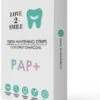 Love2smile PAP+ Premium Strips - Whitening Strips - De Natuurlijke Tandenbleker Van Nederland & België - Goedgekeurde Tandenbleek Strips - Teeth Whitening Strips - Wittere Tanden - Zonder Peroxide -Winkel Voor Persoonlijke Verzorging 928x1200