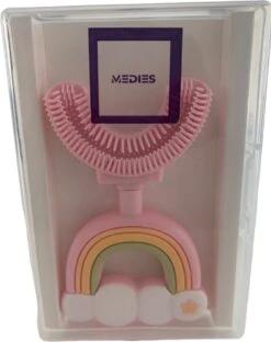 Medies - 360° U-vormige Kindertandenborstel Regenboog Roze | Baby Tandenborstel | Kindertandenborstel | Peuter Tandenborstel | U-vorm - Siliconen - Bpa Free - 2 Tot 7 Jaar 15 Medies - 360° U-vormige Kindertandenborstel Regenboog Roze | Baby Tandenborstel | Kindertandenborstel | Peuter Tandenborstel | U-vorm - Siliconen - Bpa Free - 2 Tot 7 Jaar -Winkel Voor Persoonlijke Verzorging 950x1200 2