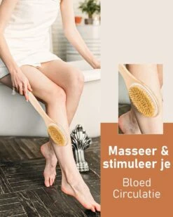 Fesio Lichaamsborstel Met Lange Steel - Dubbelzijdig - Dry Brushing Rugborstel/Badborstel/Doucheborstel/Huidborstel - 43 Cm -Winkel Voor Persoonlijke Verzorging 960x1200 37