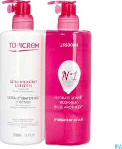 Topicrem Ultra-Moisturizing Body Milk 2x500ml -Winkel Voor Persoonlijke Verzorging 981x1200 1